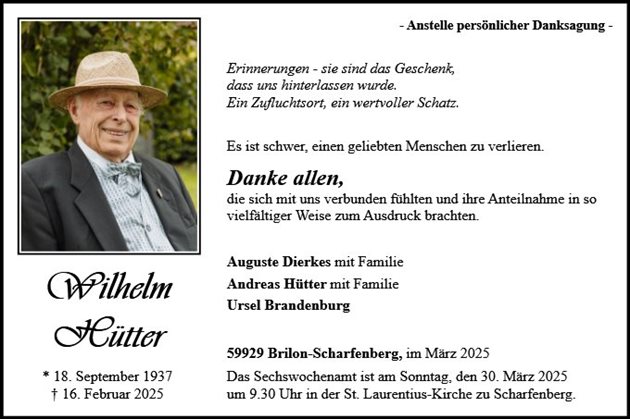 Wilhelm Hütter