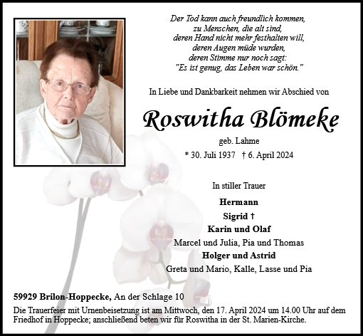 Roswitha Blömeke