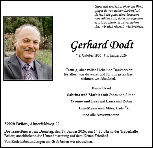 Gerhard Dodt