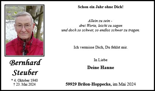 Bernhard Steuber