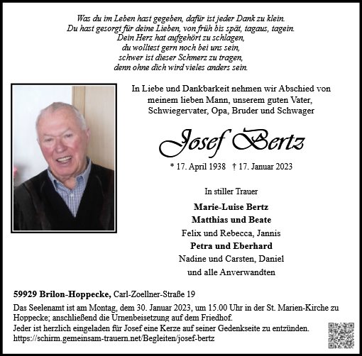 Josef Bertz