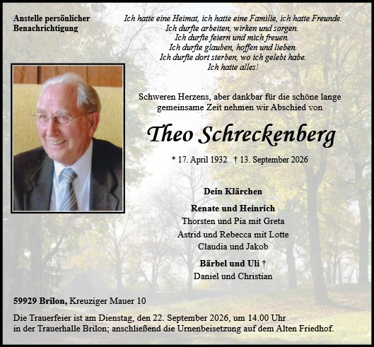 Theo Schreckenberg