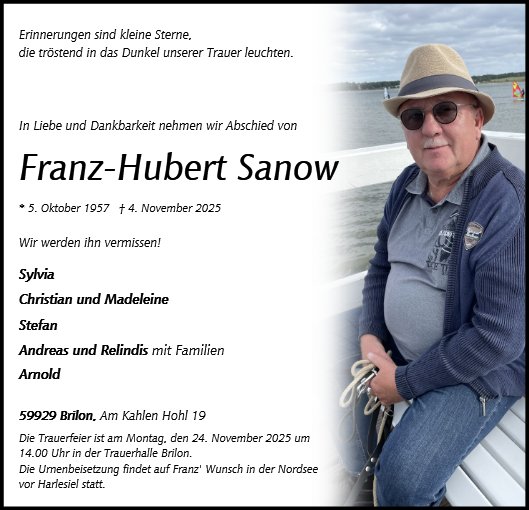 Franz-Hubert Sanow