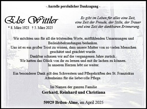 Else Wittler