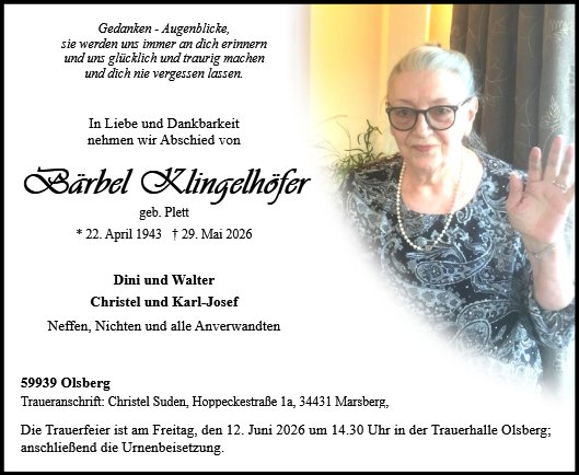 Barbara Klingelhöfer