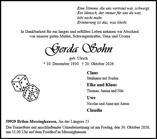 Gerda Sohn