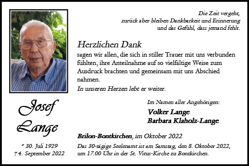 Josef Lange