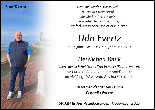 Udo Evertz
