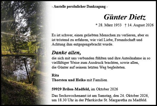 Günter Dietz