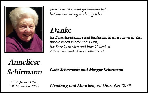 Anneliese Schirmann