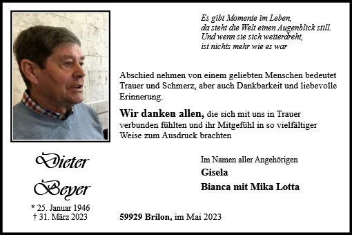 Dieter Beyer