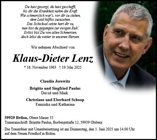 Klaus-Dieter Lenz