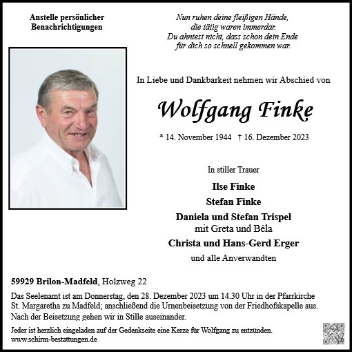 Wolfgang Finke