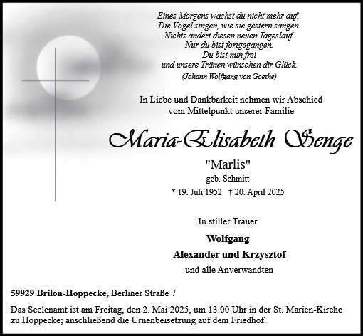 Marlis Senge