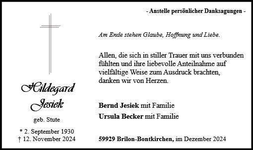Hildegard Jesiek