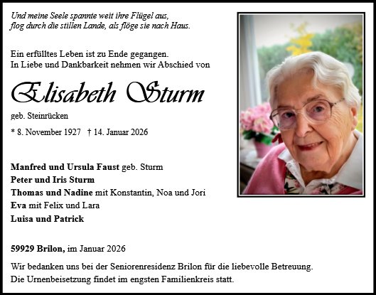 Elisabeth Sturm