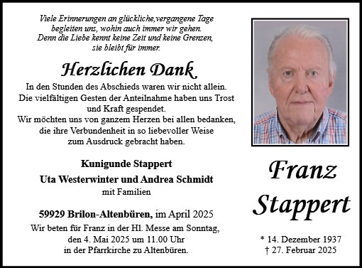 Franz Stappert