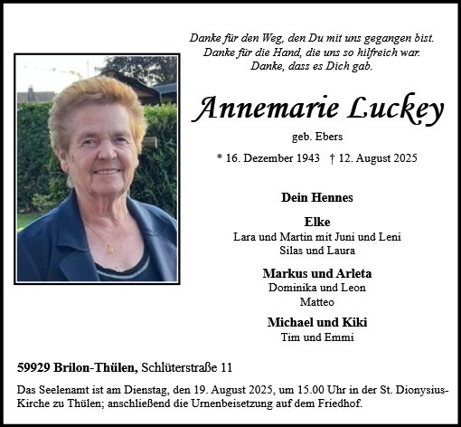 Annemarie Luckey