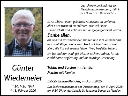 Günter Wiedemeier