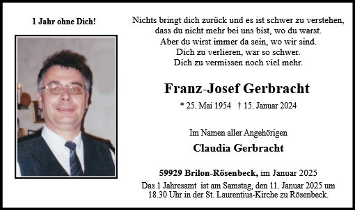 Franz-Josef Gerbracht