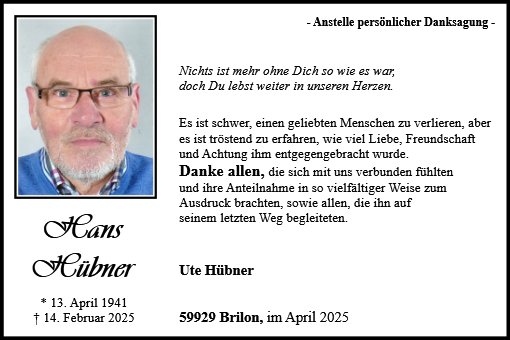 Hans Hübner