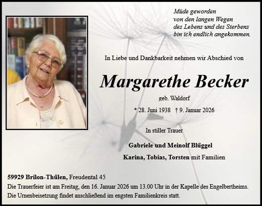 Margarethe Becker