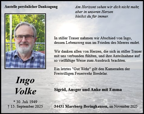 Ingo Volke