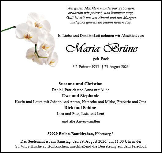 Maria Brüne