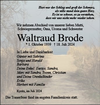 Waltraud Brode