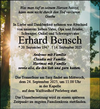 Erhard Bensch