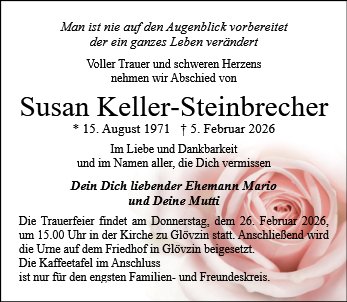 Susan Keller-Steinbrecher