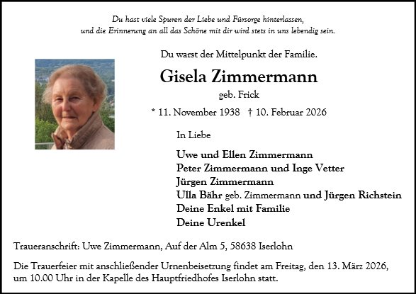 Gisela Zimmermann