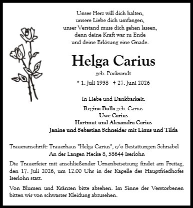 Helga Carius