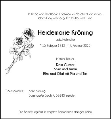 Heidemarie Kröning