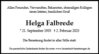 Helga Falbrede