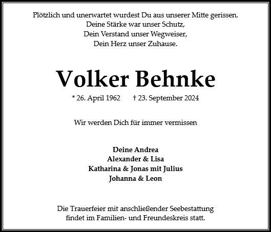 Volker Behnke