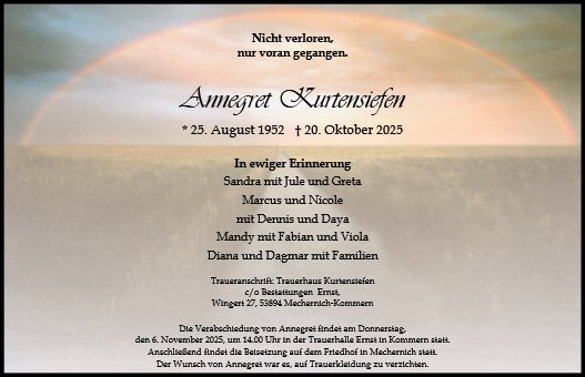 Annegret Kurtensiefen