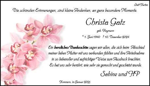 Christa Gatz