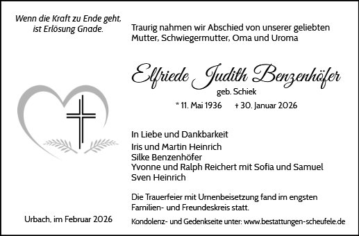 Elfriede Benzenhöfer