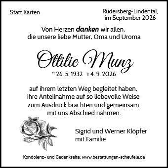 Ottilie Munz