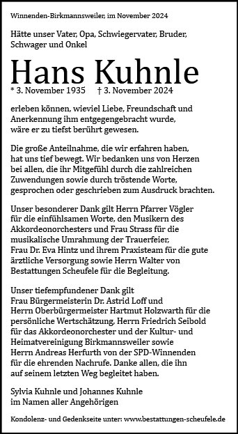 Hans Kuhnle