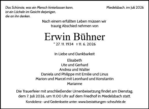 Erwin Bühner