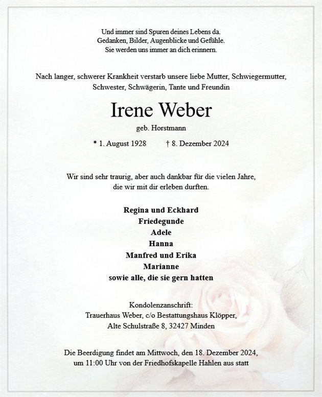 Irene Weber