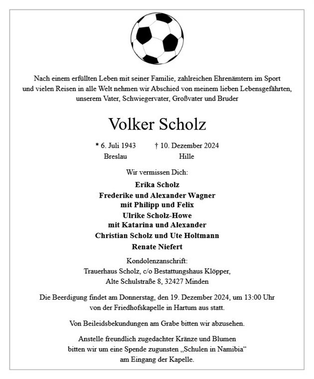 Volker Scholz