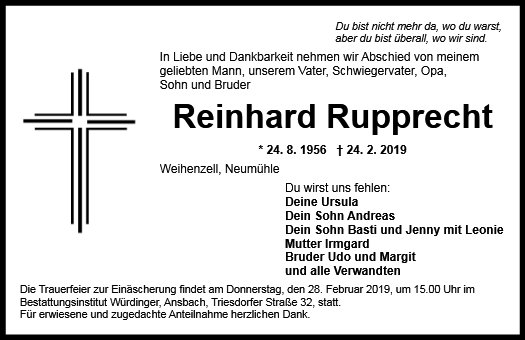 Reinhard Rupprecht