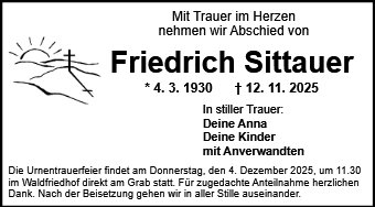 Friedrich Sittauer