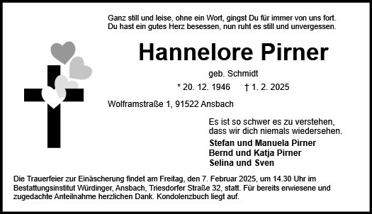 Hannelore Pirner
