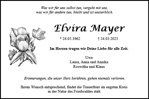 Elvira Mayer