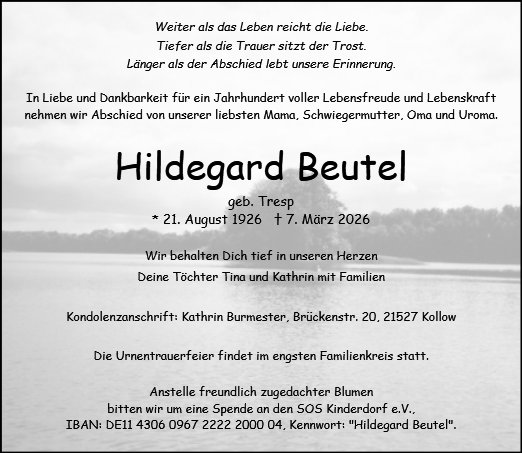 Hildegard Beutel