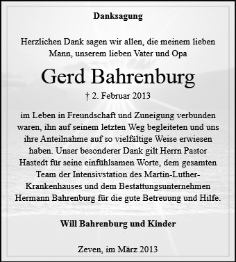 Gerd Bahrenburg